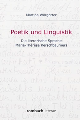 Abbildung von Wörgötter | Poetik und Linguistik | 1. Auflage | 2016 | beck-shop.de