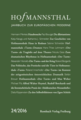 Abbildung von Bergengruen / Neumann | Hofmannsthal Jahrbuch zur Europäischen Moderne | 1. Auflage | 2016 | beck-shop.de
