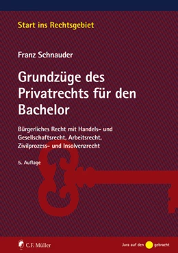 Abbildung von Schnauder | Grundzüge des Privatrechts für den Bachelor | 5. Auflage | 2020 | beck-shop.de