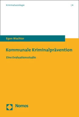Abbildung von Wachter | Kommunale Kriminalprävention | 1. Auflage | 2020 | 4 | beck-shop.de