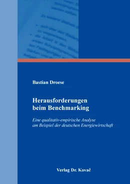 Abbildung von Droese | Herausforderungen beim Benchmarking | 1. Auflage | 2020 | 533 | beck-shop.de