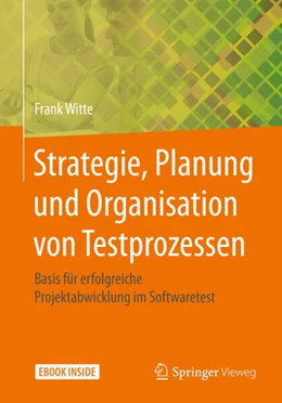 Abbildung von Witte | Strategie, Planung und Organisation von Testprozessen | 1. Auflage | 2020 | beck-shop.de