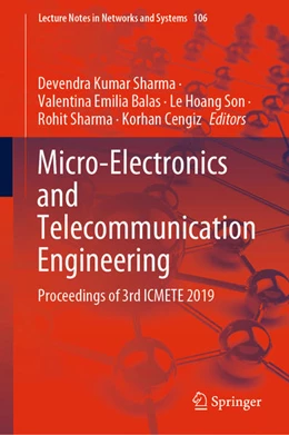 Abbildung von Sharma / Balas | Micro-Electronics and Telecommunication Engineering | 1. Auflage | 2020 | beck-shop.de