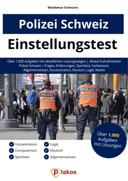Abbildung von Erdmann | Einstellungstest Polizei Schweiz | 1. Auflage | 2020 | beck-shop.de