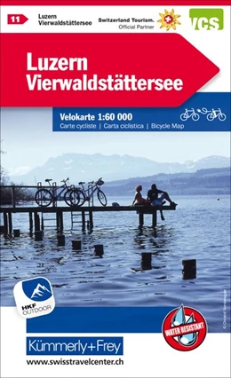 Abbildung von Schweiz Velokarte 11 Luzern - Vierwaldstätter See 1 : 60 000 | 1. Auflage | 2020 | beck-shop.de