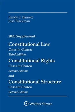 Abbildung von Barnett / Blackman | Constitutional Law | 1. Auflage | 2020 | beck-shop.de