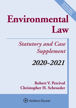 Abbildung von Percival / Schroeder | Environmental Law: Statutory and Case Supplement | 1. Auflage | 2020 | beck-shop.de
