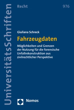 Abbildung von Schreck | Fahrzeugdaten | 1. Auflage | 2020 | beck-shop.de