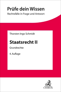 Abbildung von Schmidt | Staatsrecht II | 4. Auflage | 2021 | beck-shop.de