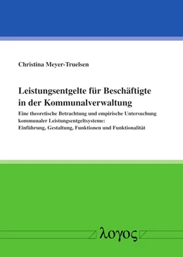 Abbildung von Meyer-Truelsen | Leistungsentgelte für Beschäftigte in der Kommunalverwaltung | 1. Auflage | 2020 | beck-shop.de