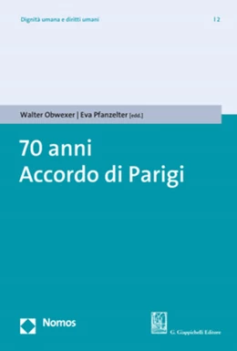 Abbildung von Obwexer / Pfanzelter | 70 anni Accordo di Parigi | 1. Auflage | 2020 | 2 | beck-shop.de
