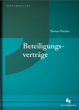 Abbildung von Wachter | Beteiligungsverträge | 1. Auflage | 2025 | beck-shop.de