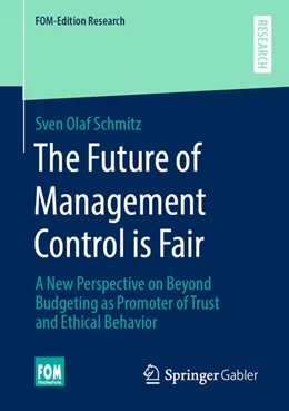 Abbildung von Schmitz | The Future of Management Control is Fair | 1. Auflage | 2020 | beck-shop.de