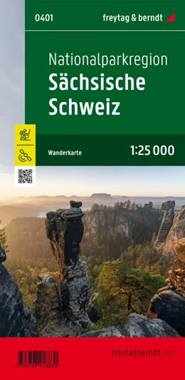 Abbildung von Nationalparkregion Sächsische Schweiz, Wanderkarte 1:25.000, mit Infoguide, freytag & berndt, WKD 2401 | 1. Auflage | 2021 | beck-shop.de