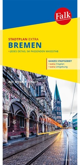 Abbildung von Falk Stadtplan Extra Bremen 1:22.500 | 21. Auflage | 2021 | beck-shop.de