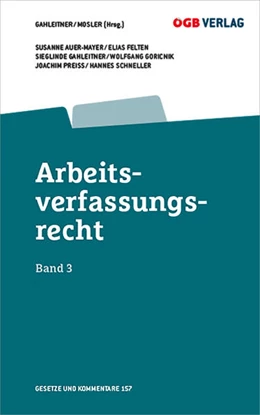 Abbildung von Preiss / Gahleitner | Arbeitsverfassungsrecht Bd 3 | 1. Auflage | 2020 | 157 | beck-shop.de