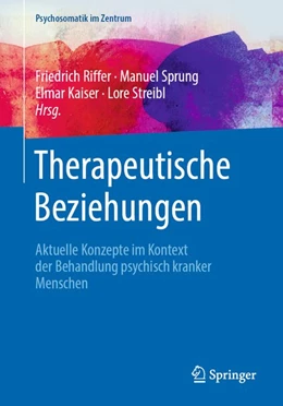 Abbildung von Riffer / Sprung | Therapeutische Beziehungen | 1. Auflage | 2020 | beck-shop.de