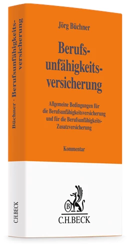 Abbildung von Büchner | Berufsunfähigkeitsversicherung | 1. Auflage | 2025 | beck-shop.de