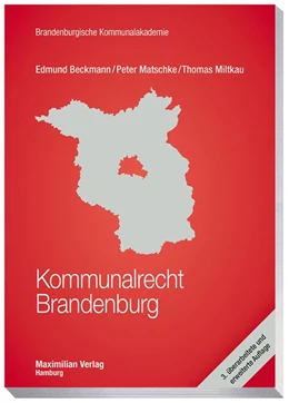 Abbildung von Beckmann / Matschke | Kommunalrecht Brandenburg | 3. Auflage | 2020 | beck-shop.de