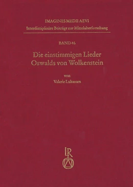 Abbildung von Lukassen | Die einstimmigen Lieder Oswalds von Wolkenstein | 1. Auflage | 2020 | beck-shop.de