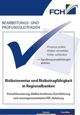 Abbildung von von Brasch / Engelke | Bearbeitungs- und Prüfungsleitfaden: Risikoinventur und Risikotragfähigkeit in Regionalbanken | 1. Auflage | 2020 | beck-shop.de