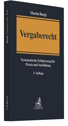 Abbildung von Burgi | Vergaberecht | 3. Auflage | 2021 | beck-shop.de