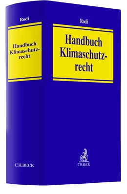 Abbildung von Rodi | Handbuch Klimaschutzrecht | 1. Auflage | 2022 | beck-shop.de