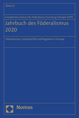 Abbildung von Europäisches Zentrum für Föderalismus-Forschung Tübingen (EZFF) | Jahrbuch des Föderalismus 2020 | 1. Auflage | 2020 | beck-shop.de