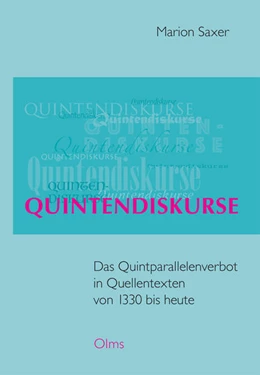 Abbildung von Saxer | Quintendiskurse | 1. Auflage | 2021 | 106 | beck-shop.de