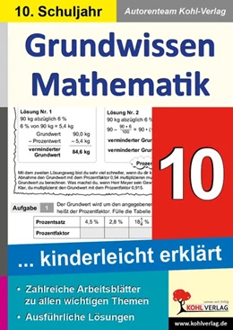 Abbildung von Stecker | Grundwissen Mathematik / Klasse 10 | 2. Auflage | 2023 | beck-shop.de