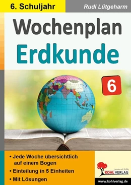 Abbildung von Lütgeharm | Wochenplan Erdkunde / Klasse 6 | 1. Auflage | 2021 | beck-shop.de