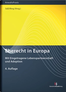 Abbildung von Süß / Ring | Eherecht in Europa | 4. Auflage | 2020 | beck-shop.de