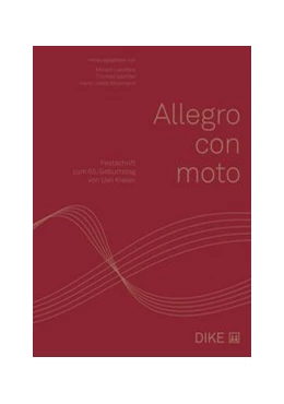 Abbildung von Lendfers / Gächter | Allegro con moto | 1. Auflage | 2020 | beck-shop.de