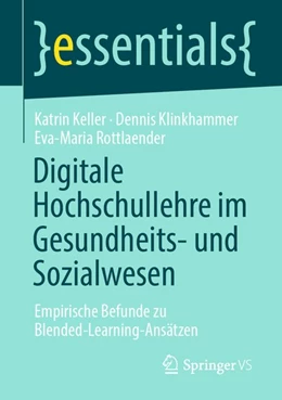 Abbildung von Keller / Klinkhammer | Digitale Hochschullehre im Gesundheits- und Sozialwesen | 1. Auflage | 2020 | beck-shop.de