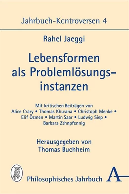 Abbildung von Jaeggi / Buchheim | Lebensformen als Problemlösungsinstanzen | 1. Auflage | 2025 | beck-shop.de