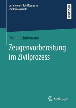 Abbildung von Lindemann | Zeugenvorbereitung im Zivilprozess | 1. Auflage | 2020 | beck-shop.de