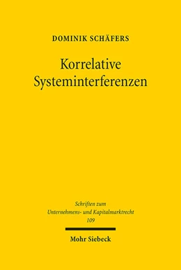 Abbildung von Schäfers | Korrelative Systeminterferenzen | 1. Auflage | 2023 | beck-shop.de