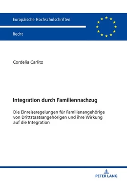 Abbildung von Carlitz | Integration durch Familiennachzug | 1. Auflage | 2020 | beck-shop.de