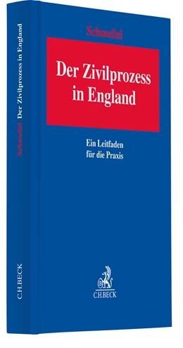 Abbildung von Schmeilzl | Der Zivilprozess in England | 1. Auflage | 2024 | beck-shop.de