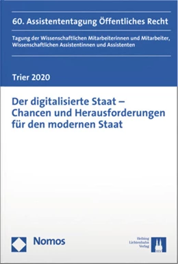 Abbildung von Der digitalisierte Staat - Chancen und Herausforderungen für den modernen Staat | 1. Auflage | 2020 | 60 | beck-shop.de