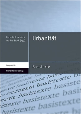 Abbildung von Dirksmeier / Stock | Urbanität | 1. Auflage | 2020 | beck-shop.de
