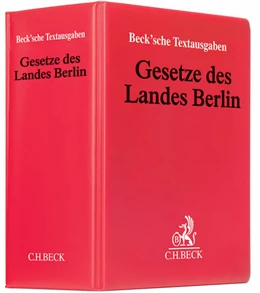 Abbildung von Gesetze des Landes Berlin | 78. Auflage | 2024 | beck-shop.de