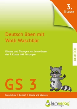 Abbildung von Deutsch üben mit Wolli Waschbär 3. Klasse | 1. Auflage | 2020 | beck-shop.de