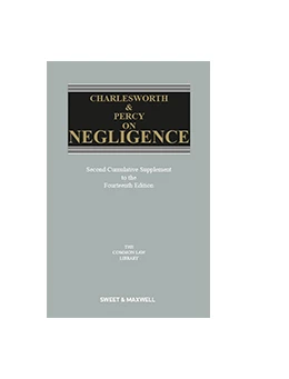 Abbildung von Morton / Walton | Charlesworth & Percy on Negligence | 14. Auflage | 2020 | beck-shop.de