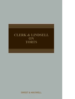 Abbildung von Jones | Clerk & Lindsell on Torts | 1. Auflage | 2020 | beck-shop.de