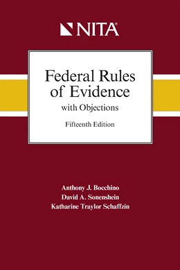Abbildung von Bocchino / Sonenshein | Federal Rules of Evidence with Objections | 1. Auflage | 2020 | beck-shop.de