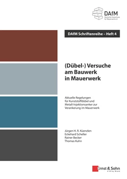 Abbildung von (Dübel-) Versuche am Bauwerk in Mauerwerk | 1. Auflage | 2020 | beck-shop.de