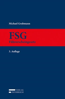 Abbildung von Grubmann | FSG | 3. Auflage | 2019 | beck-shop.de