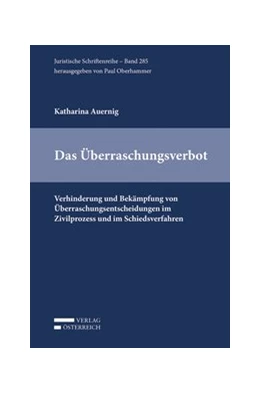 Abbildung von Auernig | Das Überraschungsverbot | 1. Auflage | 2020 | 285 | beck-shop.de