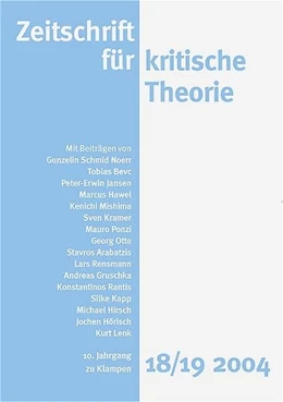 Abbildung von Bock / Schweppenhäuser | Zeitschrift für kritische Theorie / Zeitschrift für kritische Theorie, Heft 18/19 | 1. Auflage | 2020 | beck-shop.de